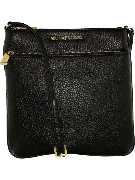 michael kors pebble leather tan handbag|Michael Kors crossbody black leather.